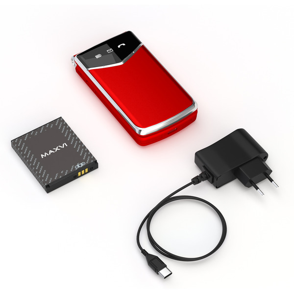 Мобильный телефон Maxvi E11 (красный)