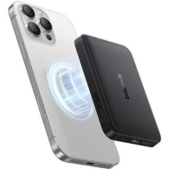 Внешний аккумулятор Baseus EnerFill FM12 Qi2 Magnetic Power Bank 22.5W 10000mAh E0028500 (черный)