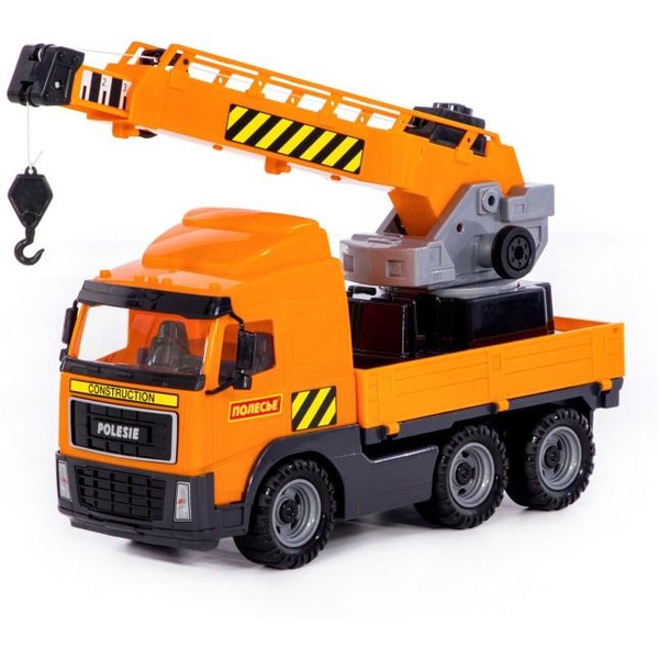 Автомобиль-кран Полесье с поворотной платформой 8824