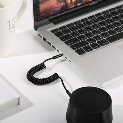 Кабель Usams AUX US-SJ256 (черный)