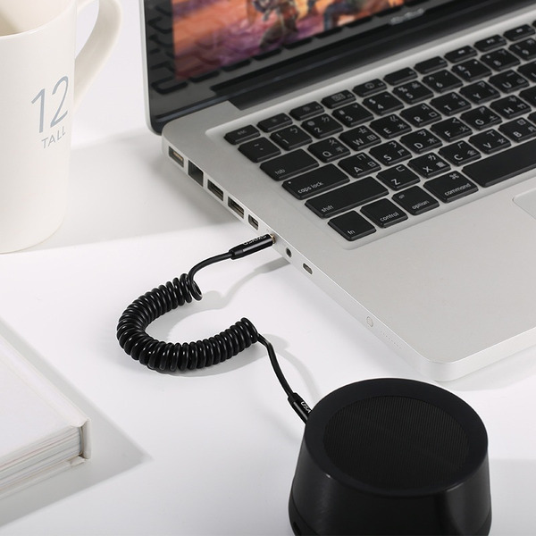 Кабель Usams AUX US-SJ256 (черный)