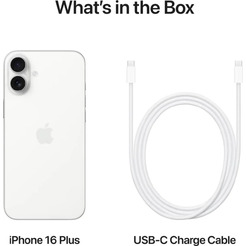 Смартфон Apple iPhone 16 Plus 128GB White (MXVV3HN/A)