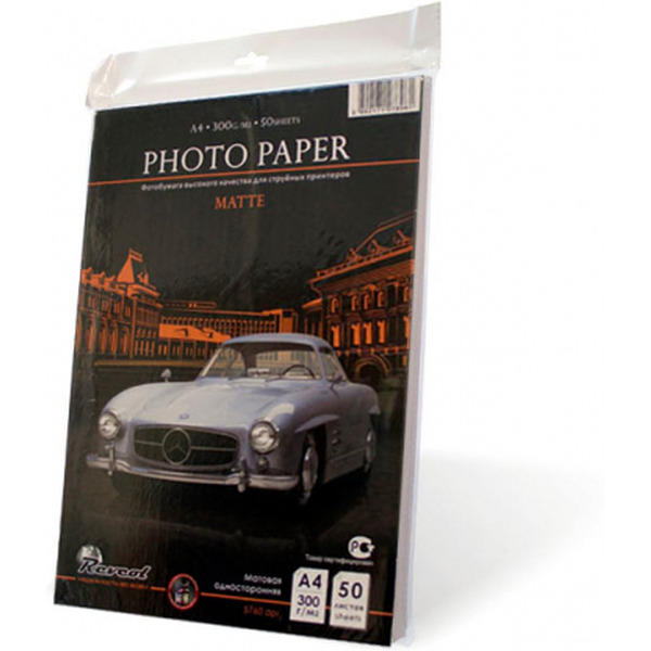 Фотобумага Revcol Матовая A4 300 г/м2 50 л