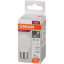 Лампа светодиодная OSRAM P60 7W 3000K Е27