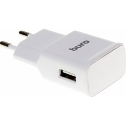 Сетевое зарядное Buro TJ-248 (белый)