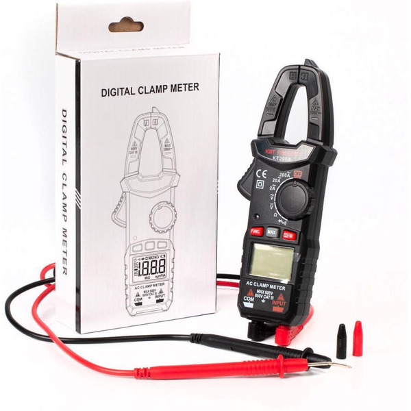 Токовые клещи цифровые КВТ PROLINE KT 206B 79130