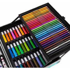 Набор ЮНОГО ХУДОЖНИКА ЮНЛАНДИЯ КОСМОС 665671 (165 предметов)