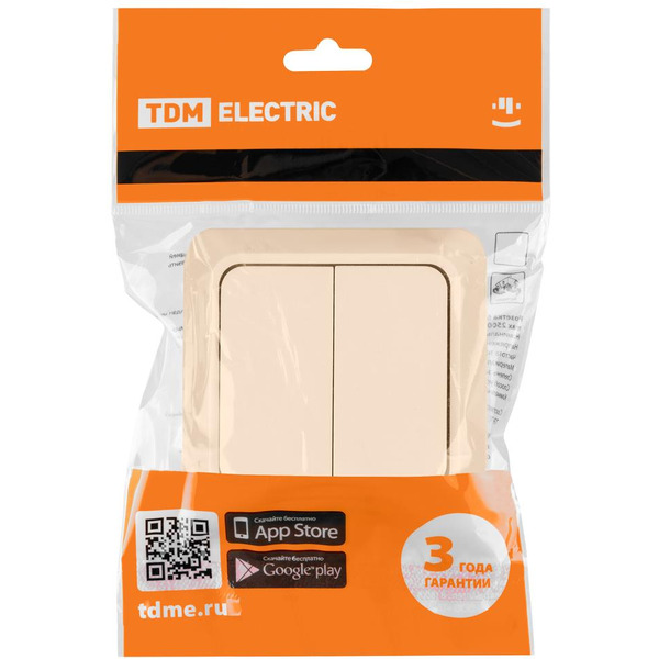 Выключатель TDM Electric Ладога SQ1801-0004