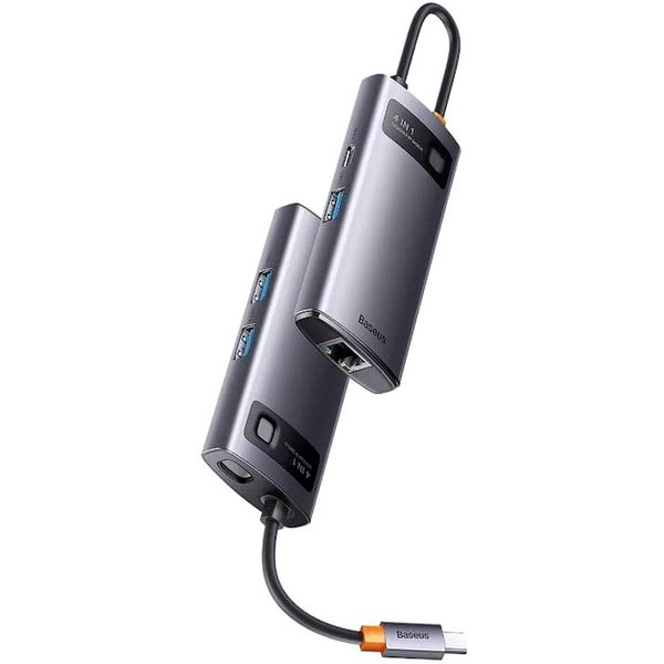 Док-станция Baseus StarJoy 4-Port Type-C Hub Adapter WKWG070113