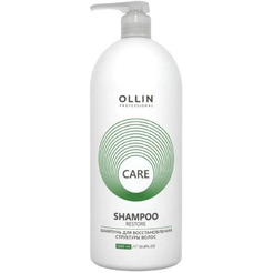 Шампунь Ollin Professional Care для восстановления структуры волос 1 л