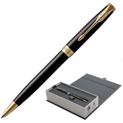 Ручка шариковая "Sonnet Core Lacquer Black GT" PARKER 142339 / 1931497