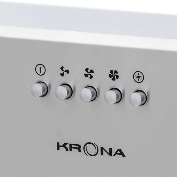Вытяжка KRONA AMBRA 600 inox PB