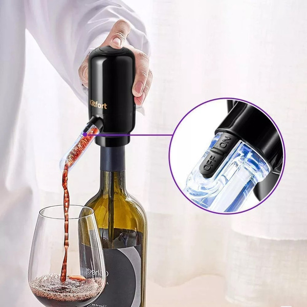 Электрический аэратор для вина Kitfort КТ-4042