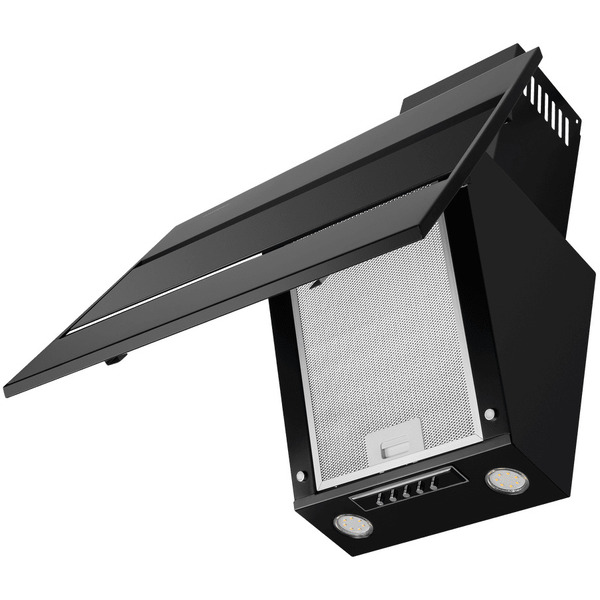 Кухонная вытяжка MAUNFELD Bridge 50 (черный/черное стекло)