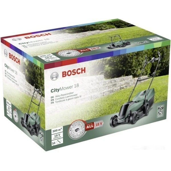 Газонокосилка Bosch CityMower 18 06008B9A00