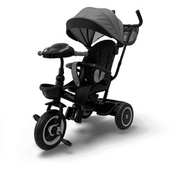 Беговел-велосипед Bubago Dragon BG 161-3 (темно-серый)