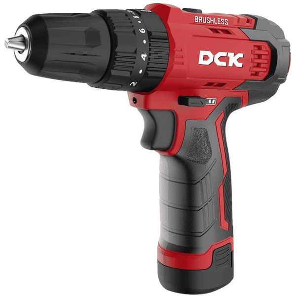 Дрель-шуруповерт DCK KDJZ23-10i(TYPE EK) с 2-мя АКБ