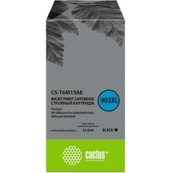 Картридж струйный Cactus CS-F6V17AE №123 (черный)