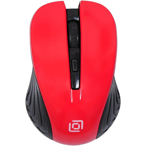 Мышь Oklick 545MW (черный/красный)