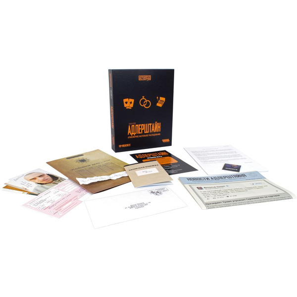 Настольная игра HOBBY WORLD Детективные истории Пожар в городе Адлерштайн 915333