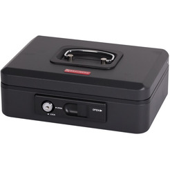 Ящик для денег BRAUBERG 291353 (черный)