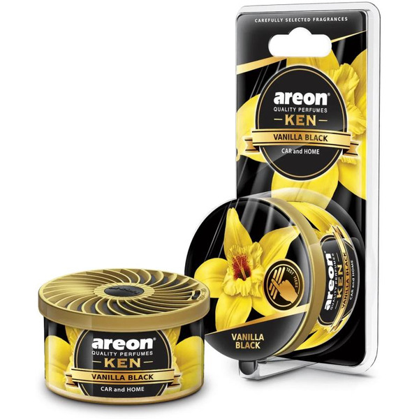Аромадиффузор Areon Ken Blister Vanilla Black ARE-AKB16
