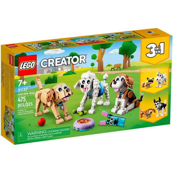 Конструктор LEGO Creator 31137 Очаровательные собаки