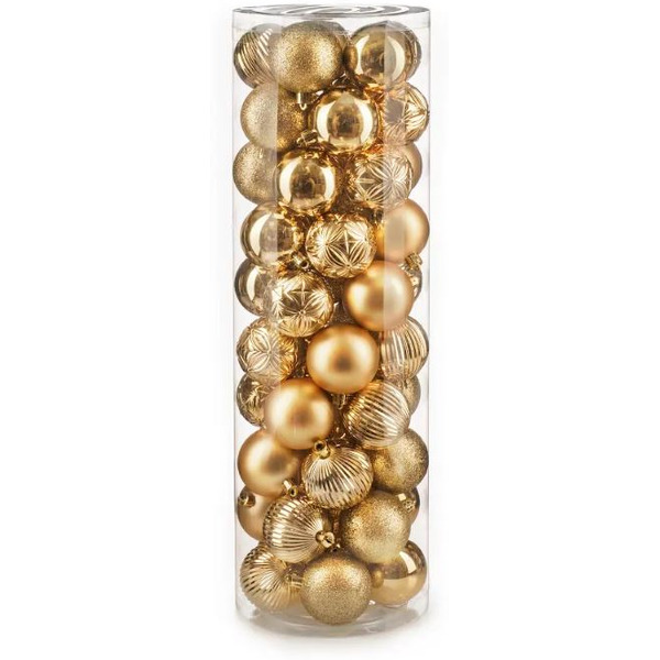 Набор новогодних шаров Ausini B8016GD