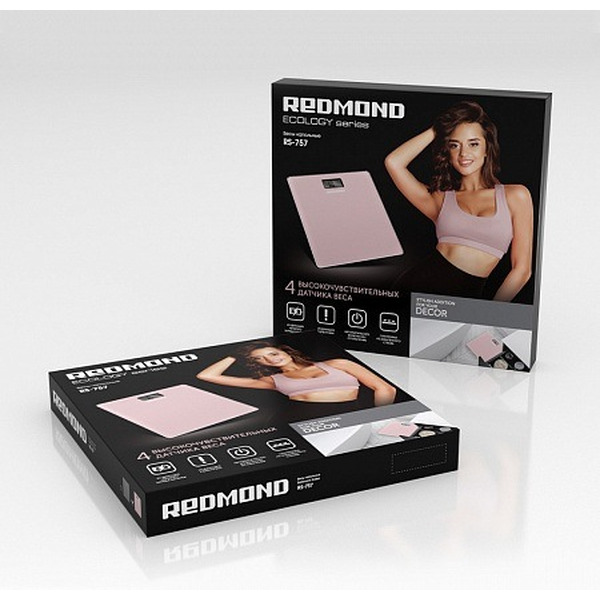 Напольные весы Redmond RS-757 (розовый)