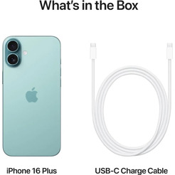 Смартфон Apple iPhone 16 Plus 256GB Teal (MXY53HN/A)