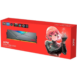 Оперативная память ADATA XPG Spectrix D50 RGB 8ГБ DDR4 3600 МГц AX4U36008G18I-ST50