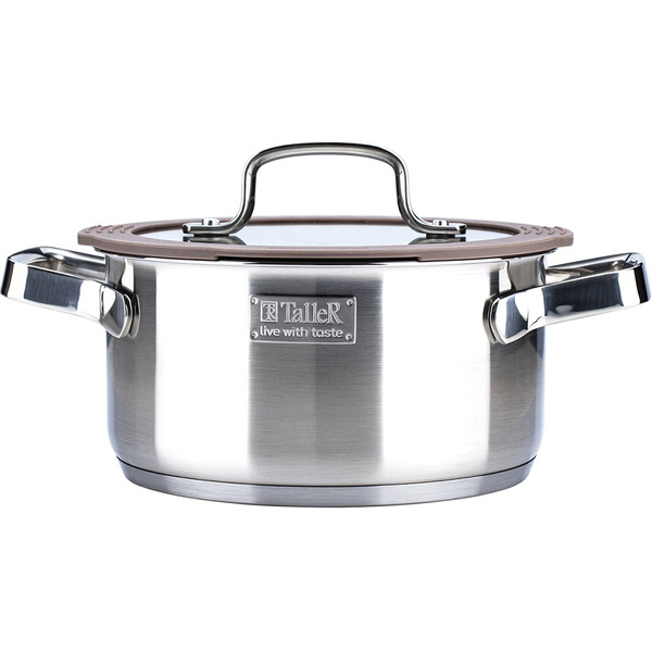 TR-17352 Кастрюля с крышкой 2.1л Taller