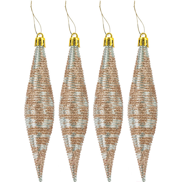 Шары ёлочные Золотая сказка 591129