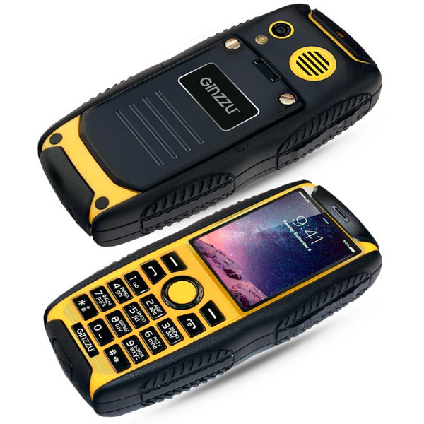 Мобильный телефон GINZZU R41D 2SIM Black/Orange
