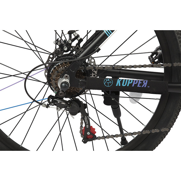 Велогибрид Tsinova Kupper Unicorn (черный/зеленый)