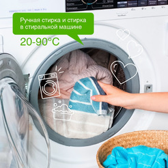 Гель для стирки цветного белья SYNERGETIC концентрат, гипоаллергенный, 2,75л (109801) 90 стирок