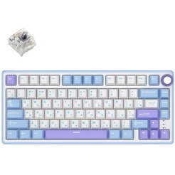 Клавиатура Royal Kludge R75 Taro Milk ( K silver switch)