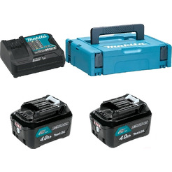 Комплект аккумуляторов MAKITA BL1020B 2 шт. + ЗУ MAKITA DC10SB (197658-5) в кейсе