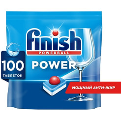 Таблетки для посудомоечных машин FINISH бесфосфатные AIO 100 шт. (0011181617)