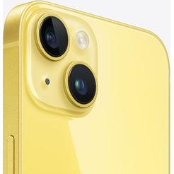 Смартфон Apple iPhone 14 128Gb SIM+eSIM восстановленный Rostock Грейд A (желтый)