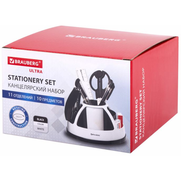 Канцелярский набор (10 пред.) BRAUBERG Микс 236954