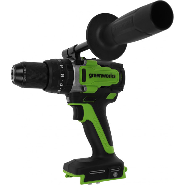 Ударная дрель-шуруповерт Greenworks GD24DD140 3707607 (без АКБ и ЗУ)