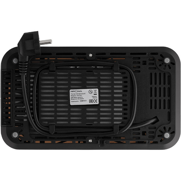 Тостер KRONA Digitaler Black
