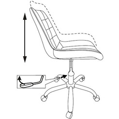 Кресло Бюрократ CH CH W696 SD