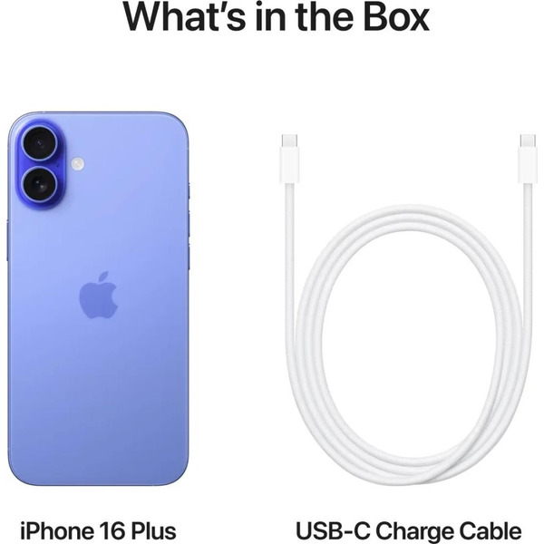Смартфон Apple iPhone 16 Plus 128GB Ultramarine (MXVX3HN/A)
