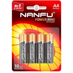 Батарейка Nanfu AA (4 шт)