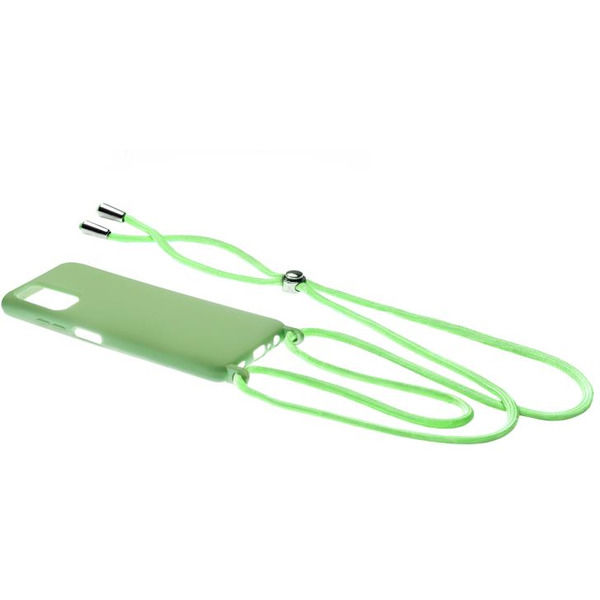 Бампер Bingo Lanyard для Samsung Galaxy A03s (зеленый)