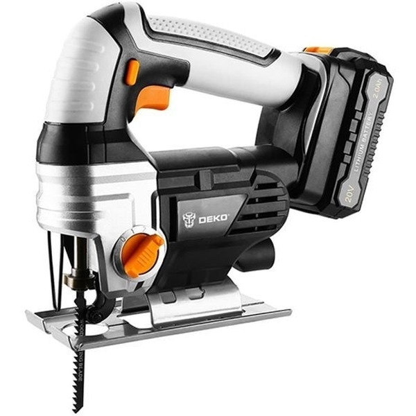Электролобзик Deko DKJS20 Set 2 (063-4211) с 2-мя АКБ и ЗУ