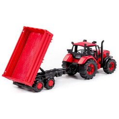 Трактор Полесье BELARUS с бортовым прицепом 91345