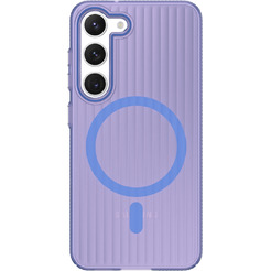 Задняя накладка CASE Translucent Strip Samsung Galaxy S23, синий